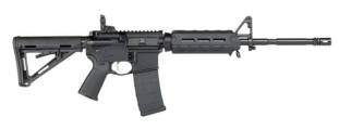 PSA PA-15 16" Nitride M4 Carbine 5.56 NATO MOE EPT AR-15 Rifle, Black