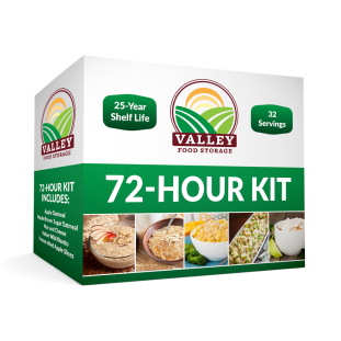 72 Hour Kit | Buy a 72 Hour Emergency Kit Online - Valley Food Storage