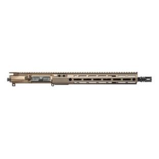 M4E1 Threaded 14.5" 5.56 Hanson Mid CHF Complete Upper w/ 13.5" MOD 4 - Kodiak Brown Anodized (BLEM)